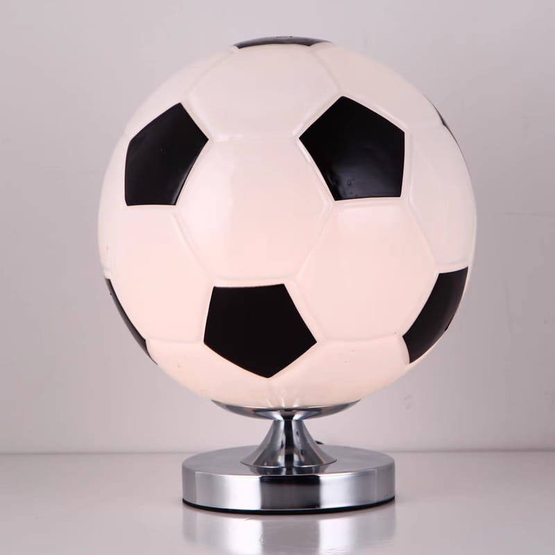 Creative Glass Soccer Table Lamp