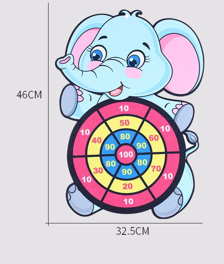 Children’s Throwing Sticky Ball Target Dart Set