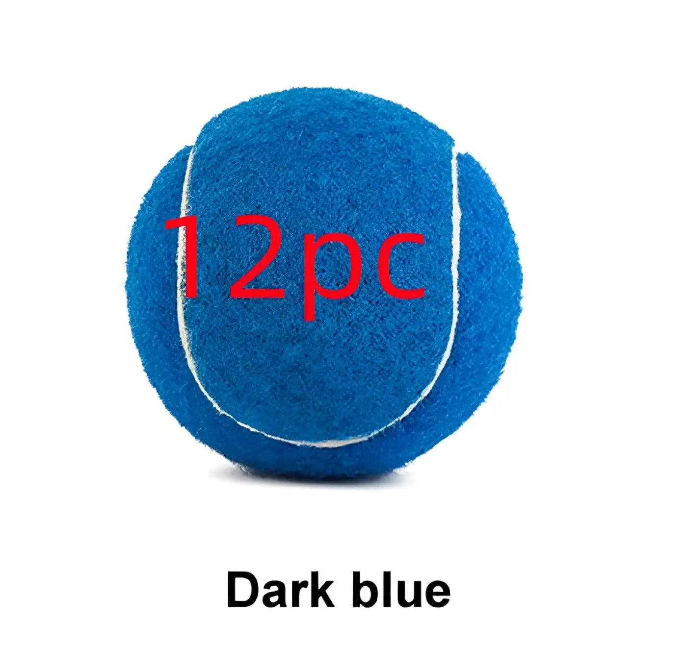 The Ball Depot dog ball: 1/12 pc Bite-resistant Dog Tennis Ball