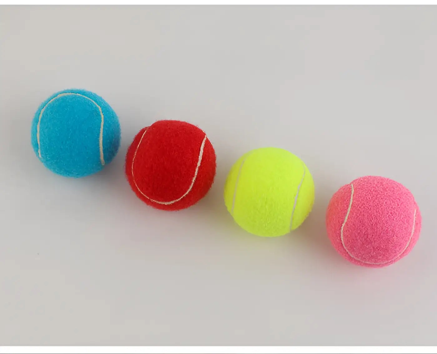 The Ball Depot dog ball: 1/12 pc Bite-resistant Dog Tennis Ball
