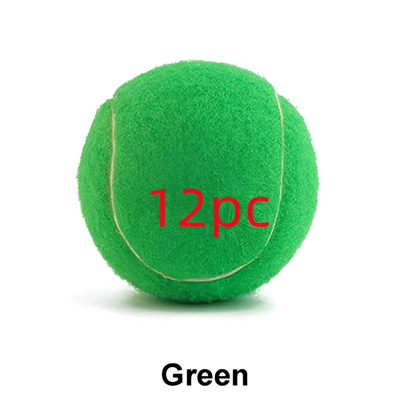 The Ball Depot dog ball: 1/12 pc Bite-resistant Dog Tennis Ball
