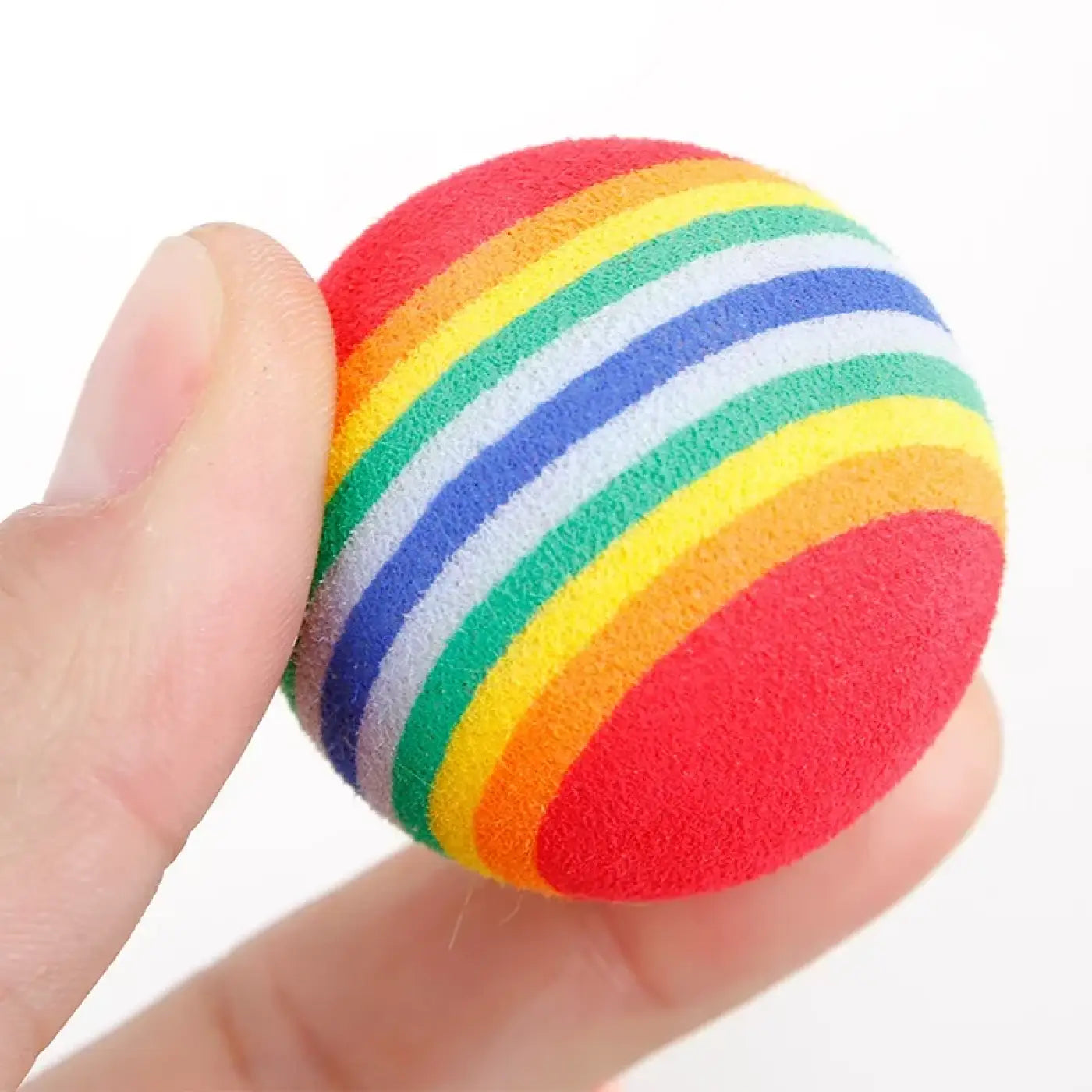 The Ball Depot Pet Toys: 1/2/5/10pc Vibrant EVA Cat Ball
