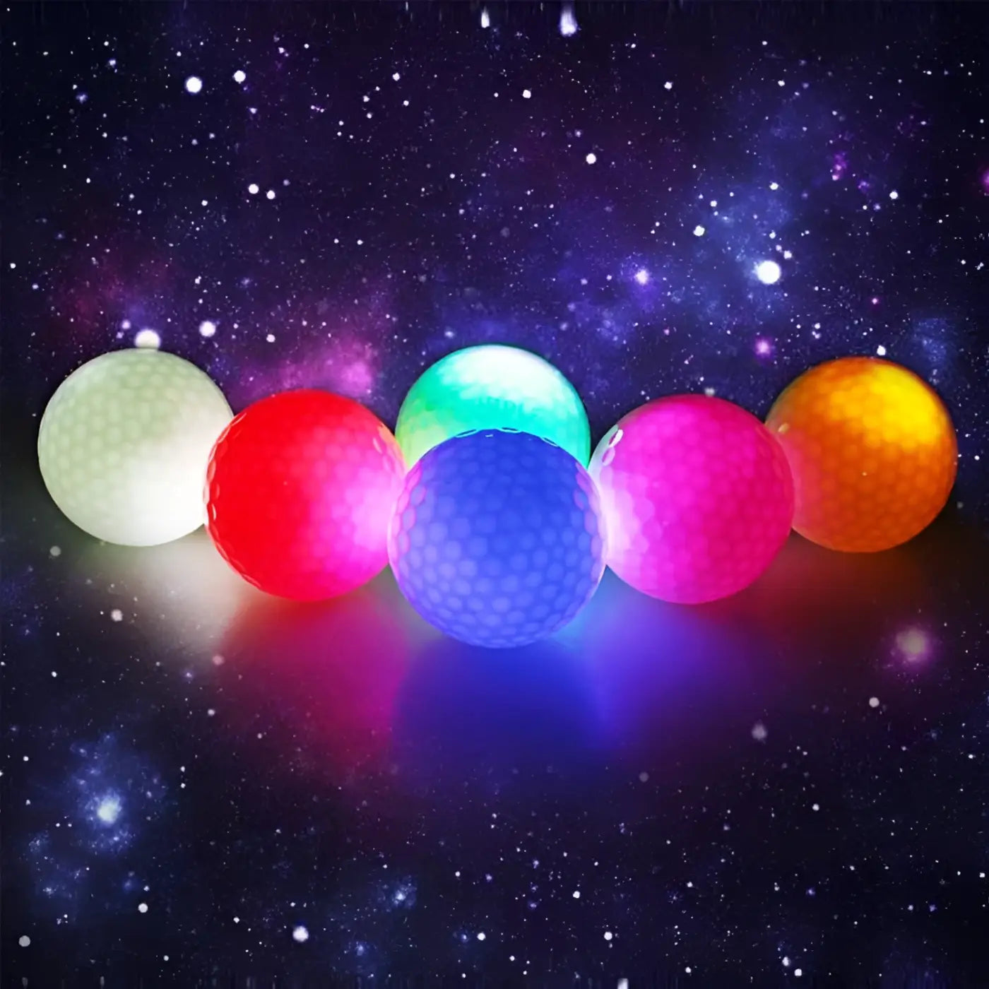 The Ball Depot golf ball: 1/4/6pc Waterproof LED Golf Balls