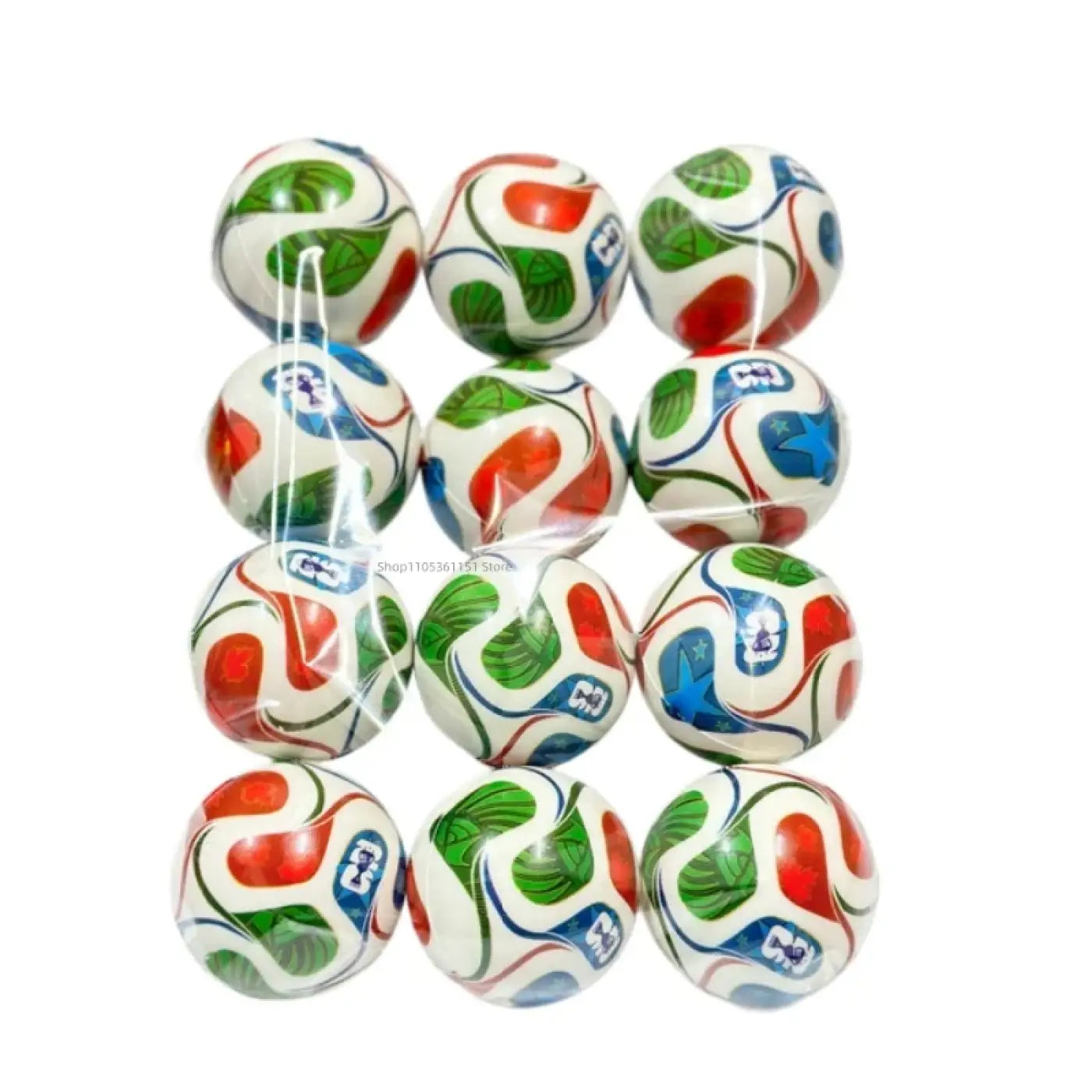 The Ball Depot novelty soccer ball: 1/6/12/24 pc Soccer Merchandise Elastic Balls