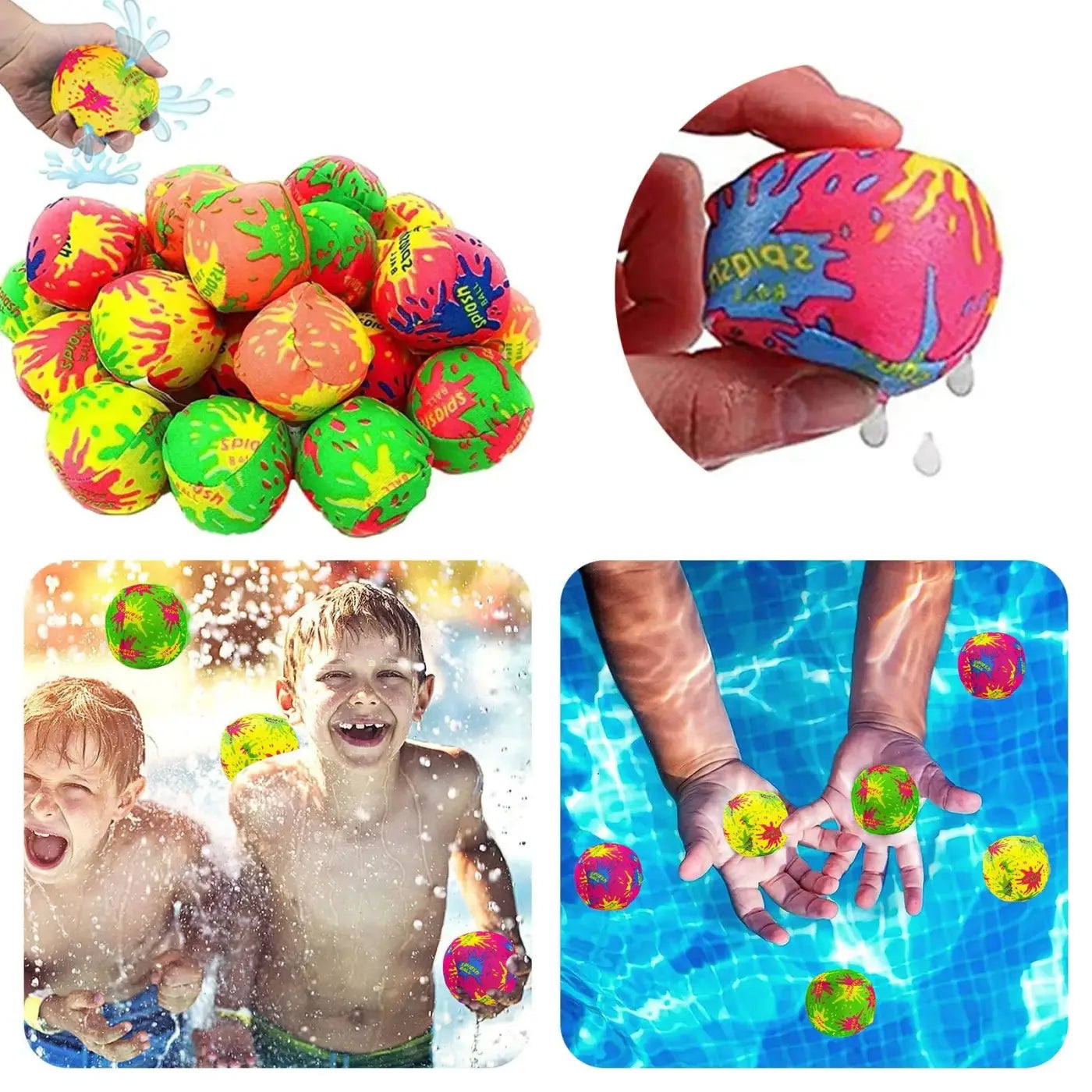 The Ball Depot water ball: 10-100pcs children's water absorbing balls
