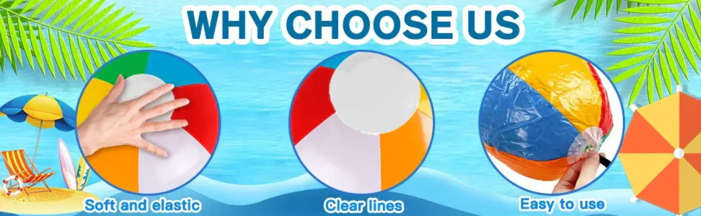 The Ball Depot beach ball: 10/20pc Rainbow Beach Balls