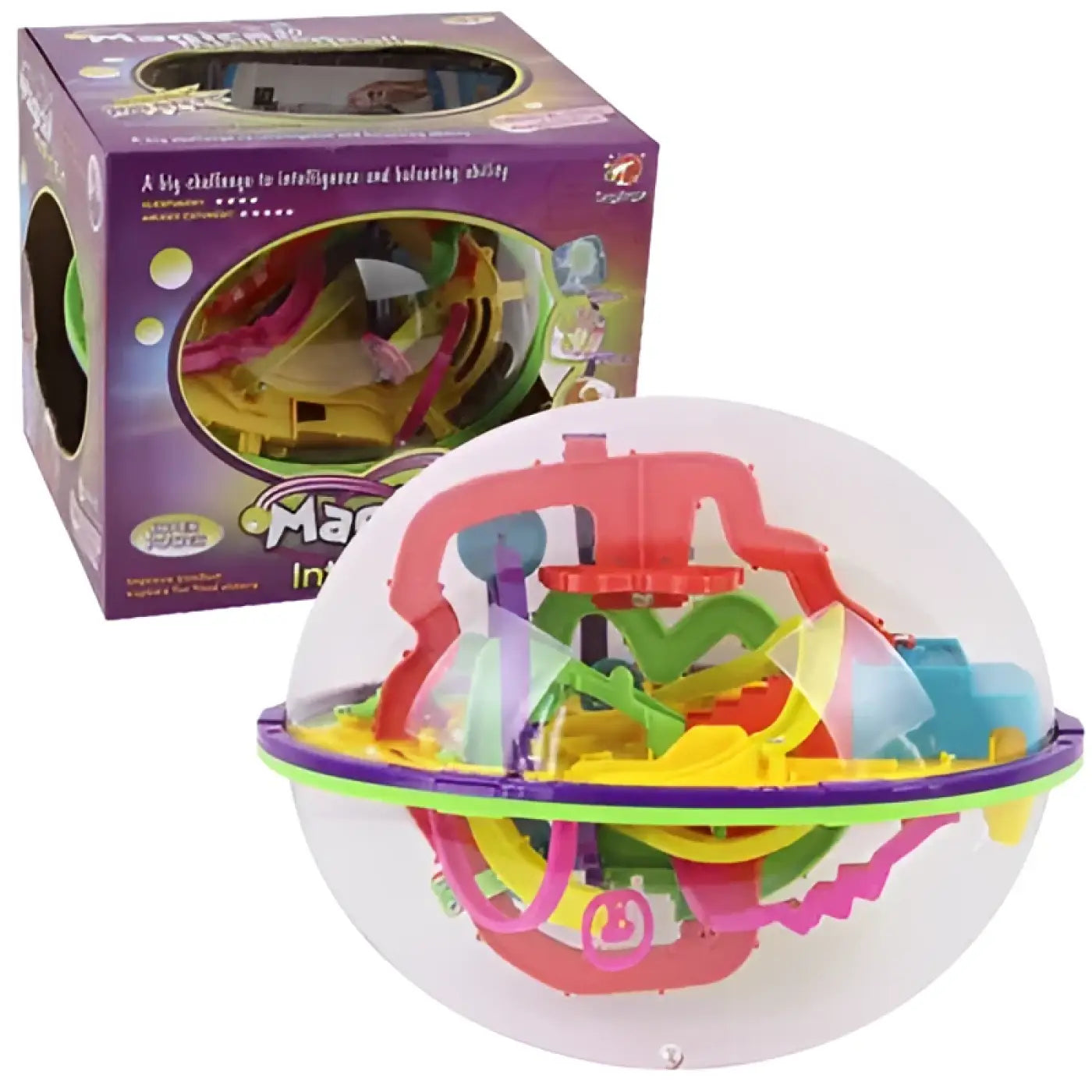 The Ball Depot puzz: 100/208/299 Steps 3D Maze Ball Game