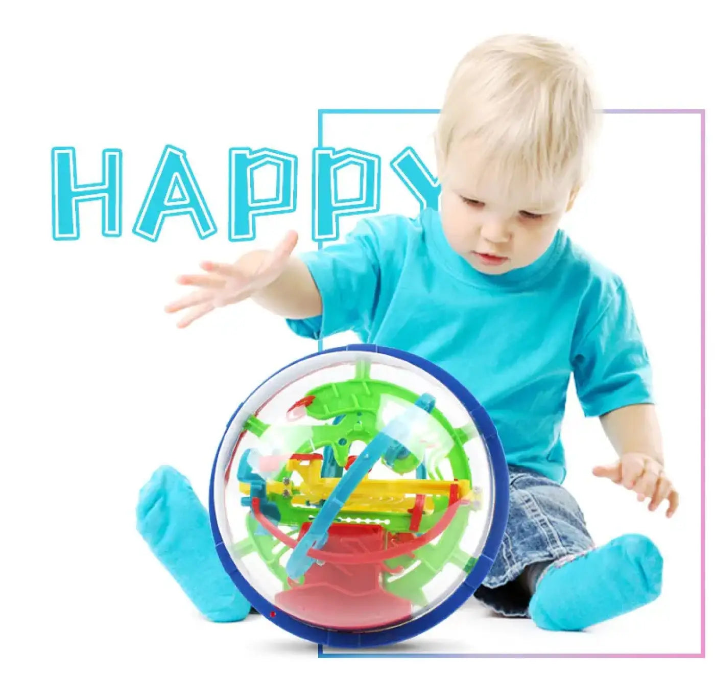 The Ball Depot puzz: 100/208/299 Steps 3D Maze Ball Game