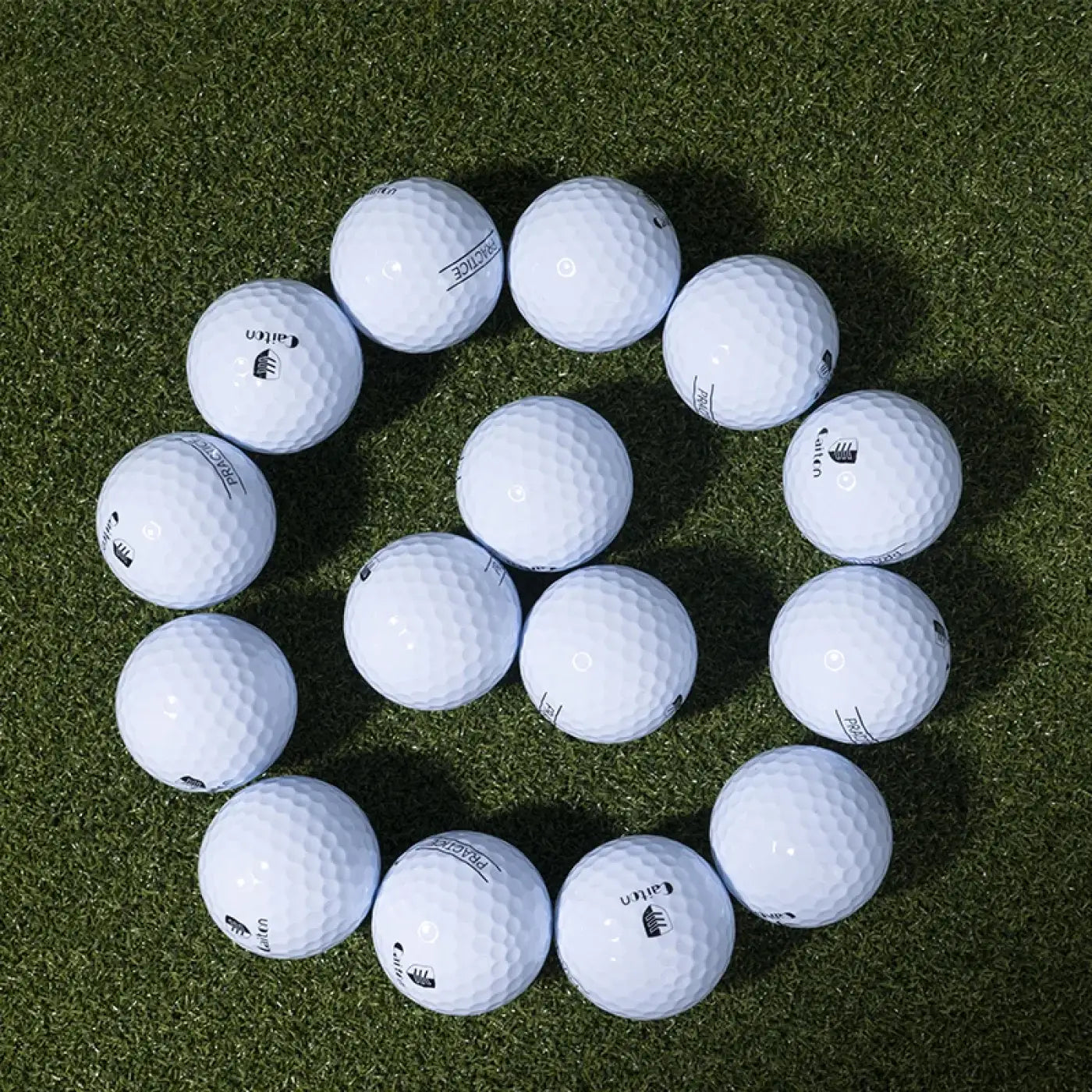 The Ball Depot golf ball: 100-piece Surlyn 2 Layer Golf Ball