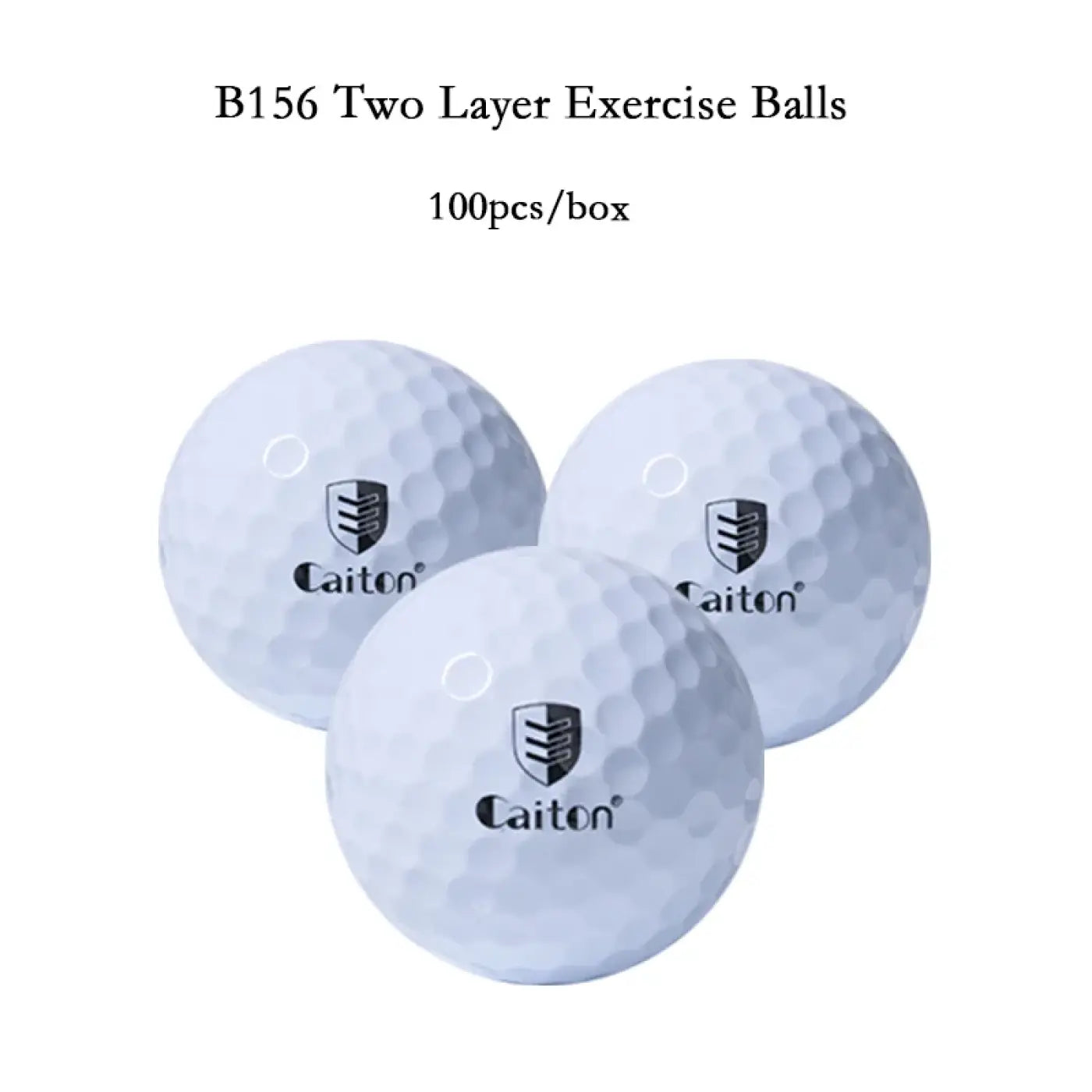 The Ball Depot golf ball: 100-piece Surlyn 2 Layer Golf Ball