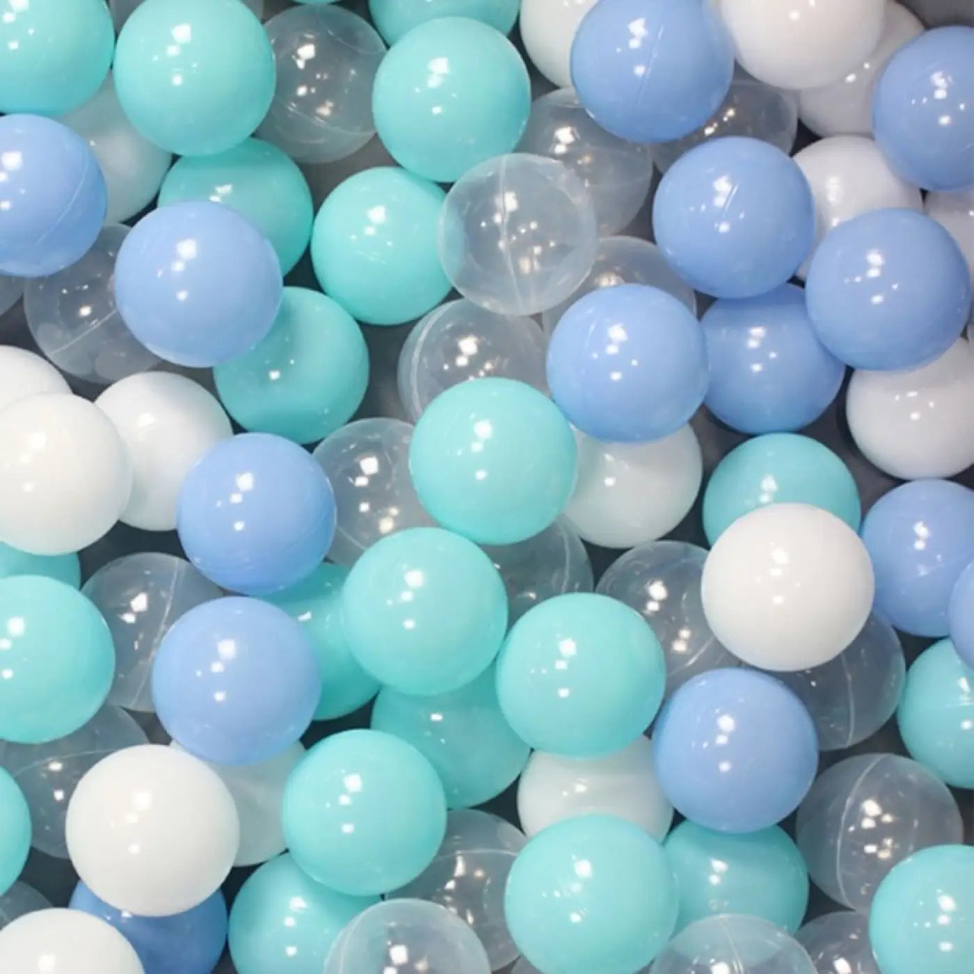 The Ball Depot bulk: 100pc Eco-Friendly Multi Colour Ball Pits
