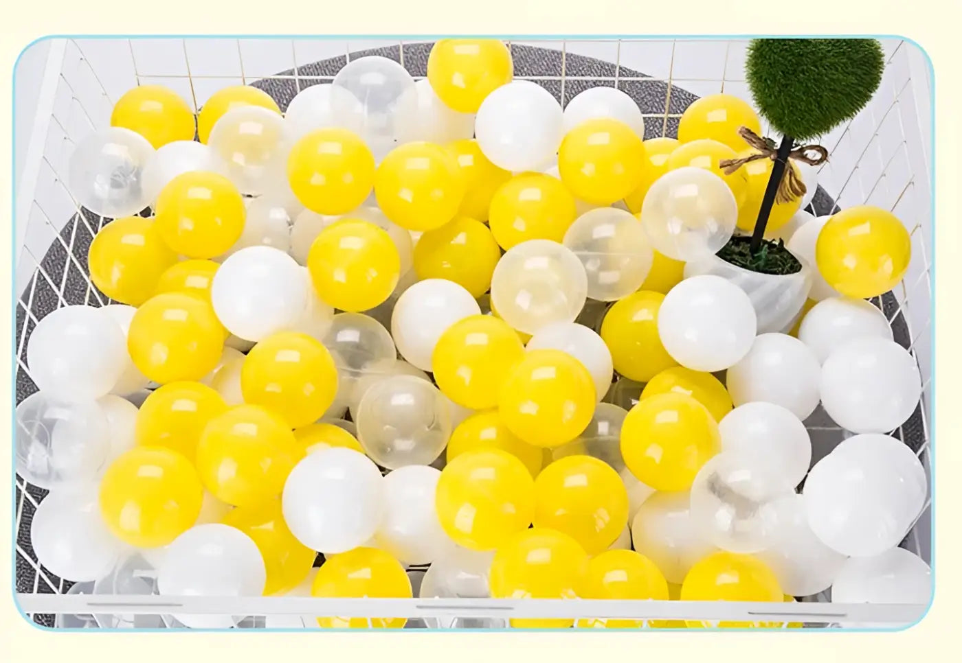 The Ball Depot bulk: 100pc Eco-Friendly Multi Colour Ball Pits