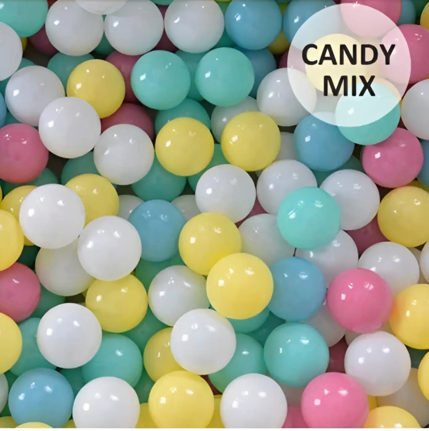 The Ball Depot bulk: 100pc Eco-Friendly Multi Colour Ball Pits