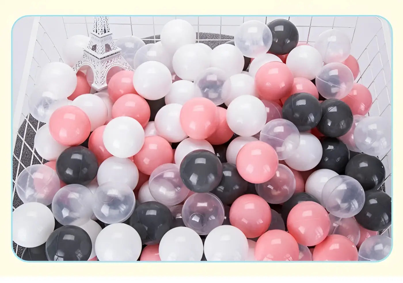 The Ball Depot bulk: 100pc Eco-Friendly Multi Colour Ball Pits