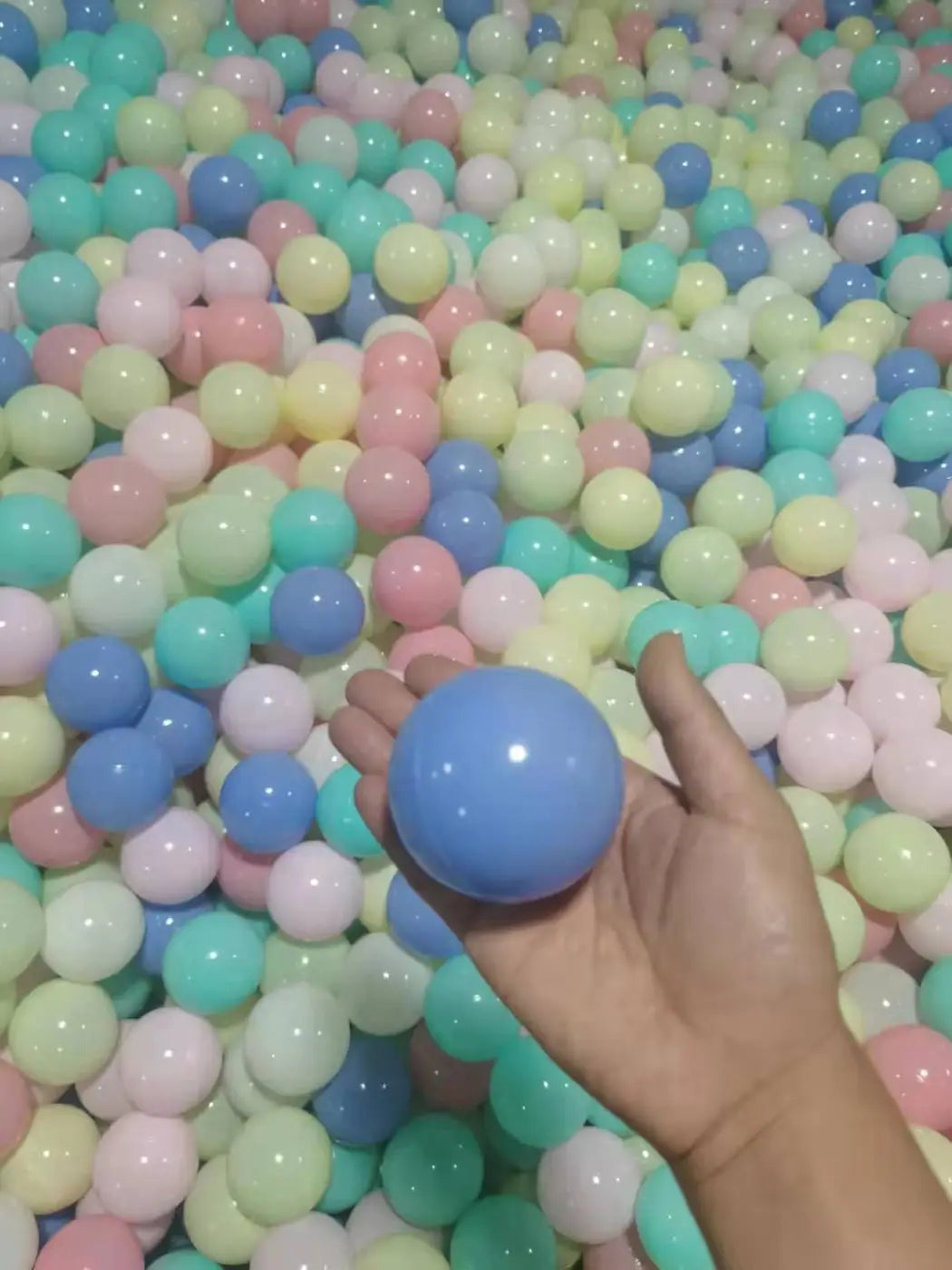 The Ball Depot playground balls: 100pcs Children's Paradise Color Macaron Thickened Marine Ball
