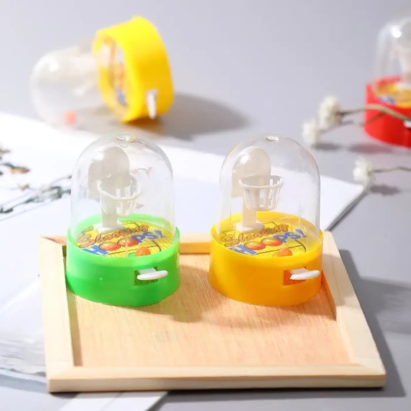 The Ball Depot finger game: 10pcs Desktop Basketball Shooting Game