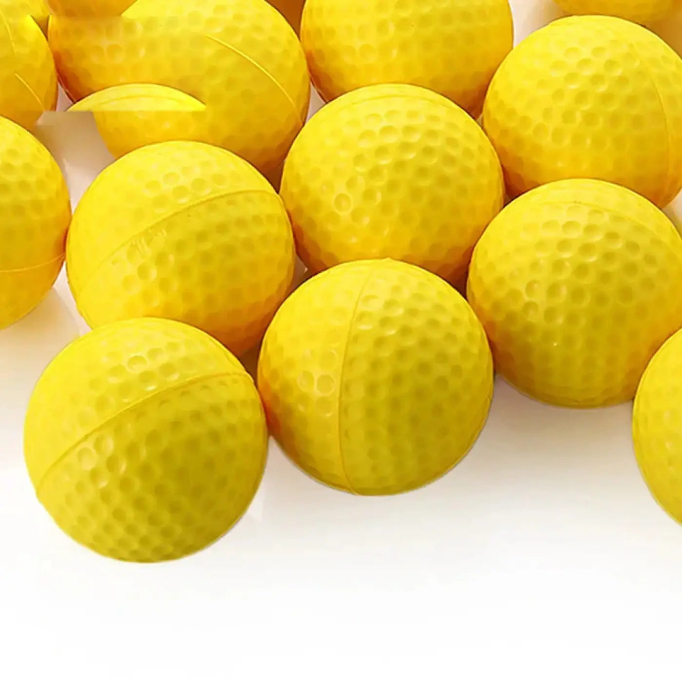 The Ball Depot golf ball: 10Pcs PU Sponge Elastic Foam Golf Balls