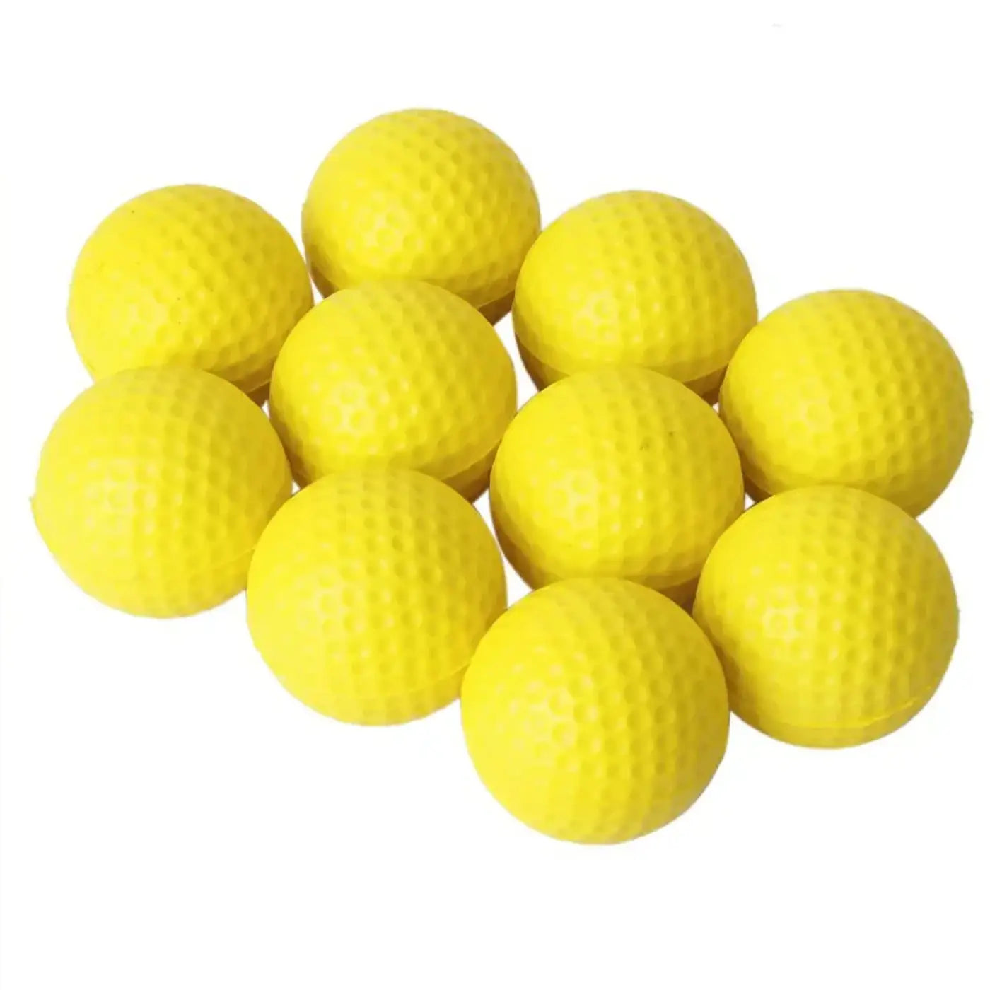 The Ball Depot golf ball: 10Pcs PU Sponge Elastic Foam Golf Balls