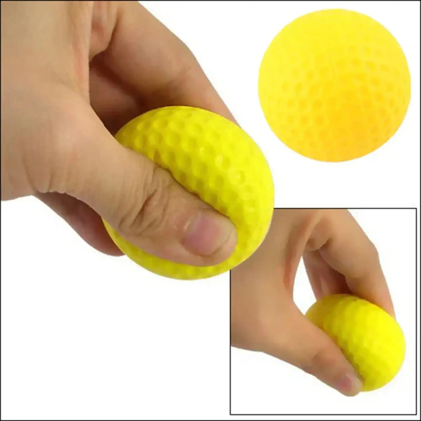 The Ball Depot golf ball: 10Pcs PU Sponge Elastic Foam Golf Balls