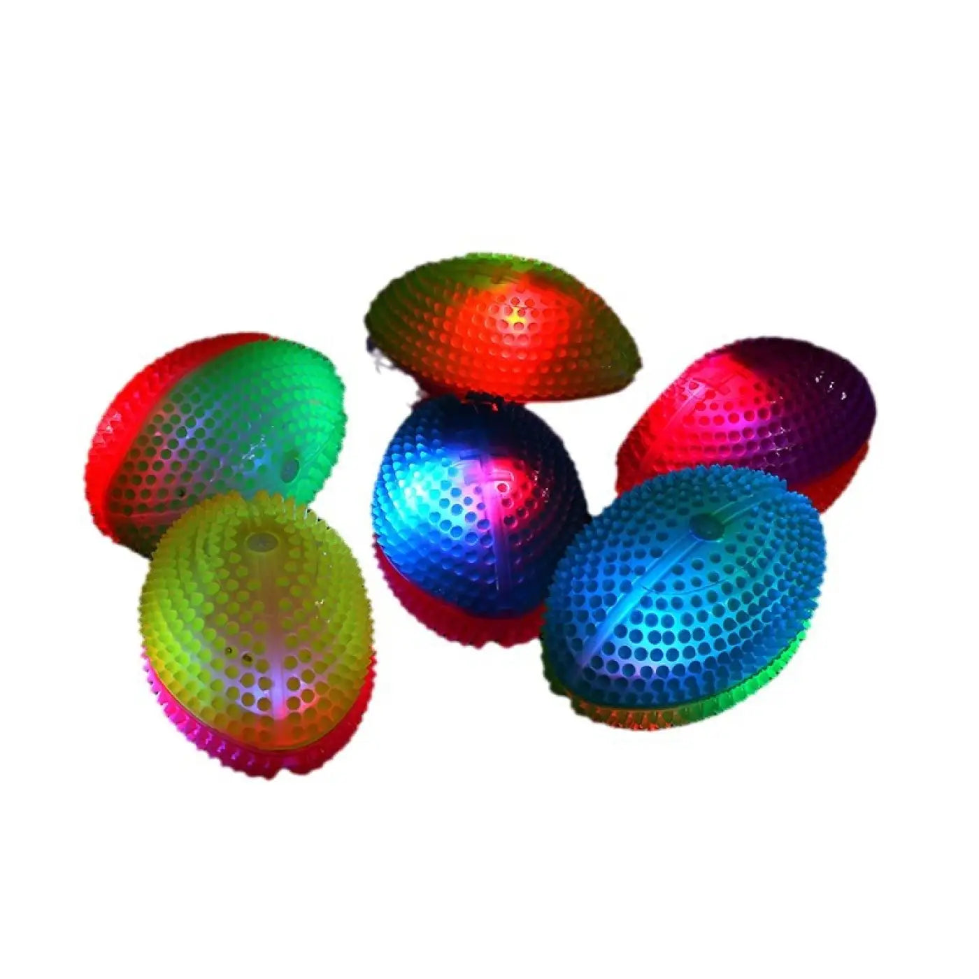 The Ball Depot rugby: 12pc Light Glowing Rugby Ball
