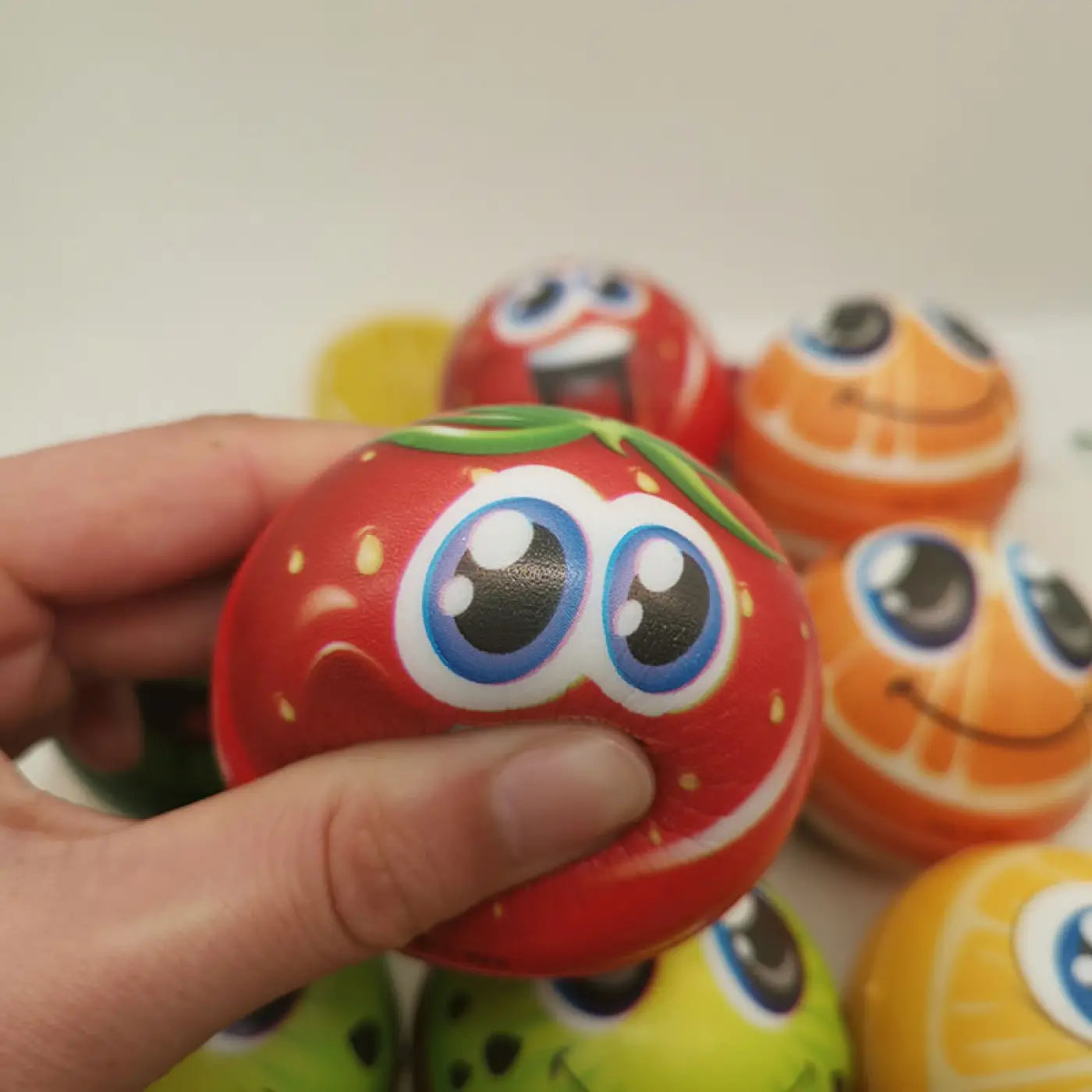The Ball Depot bouncy ball: 12pc Spongy Bouncy Ball