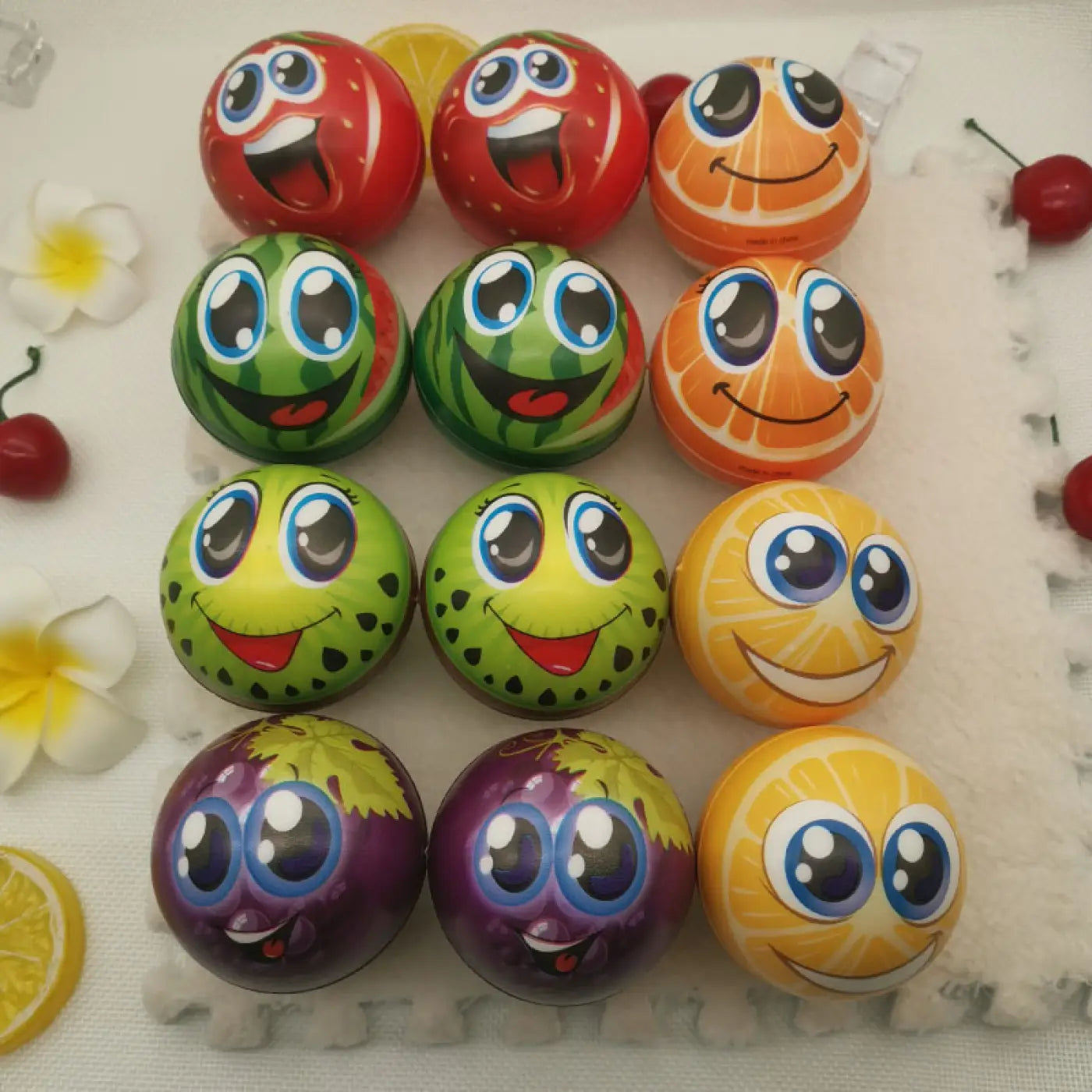 The Ball Depot bouncy ball: 12pc Spongy Bouncy Ball