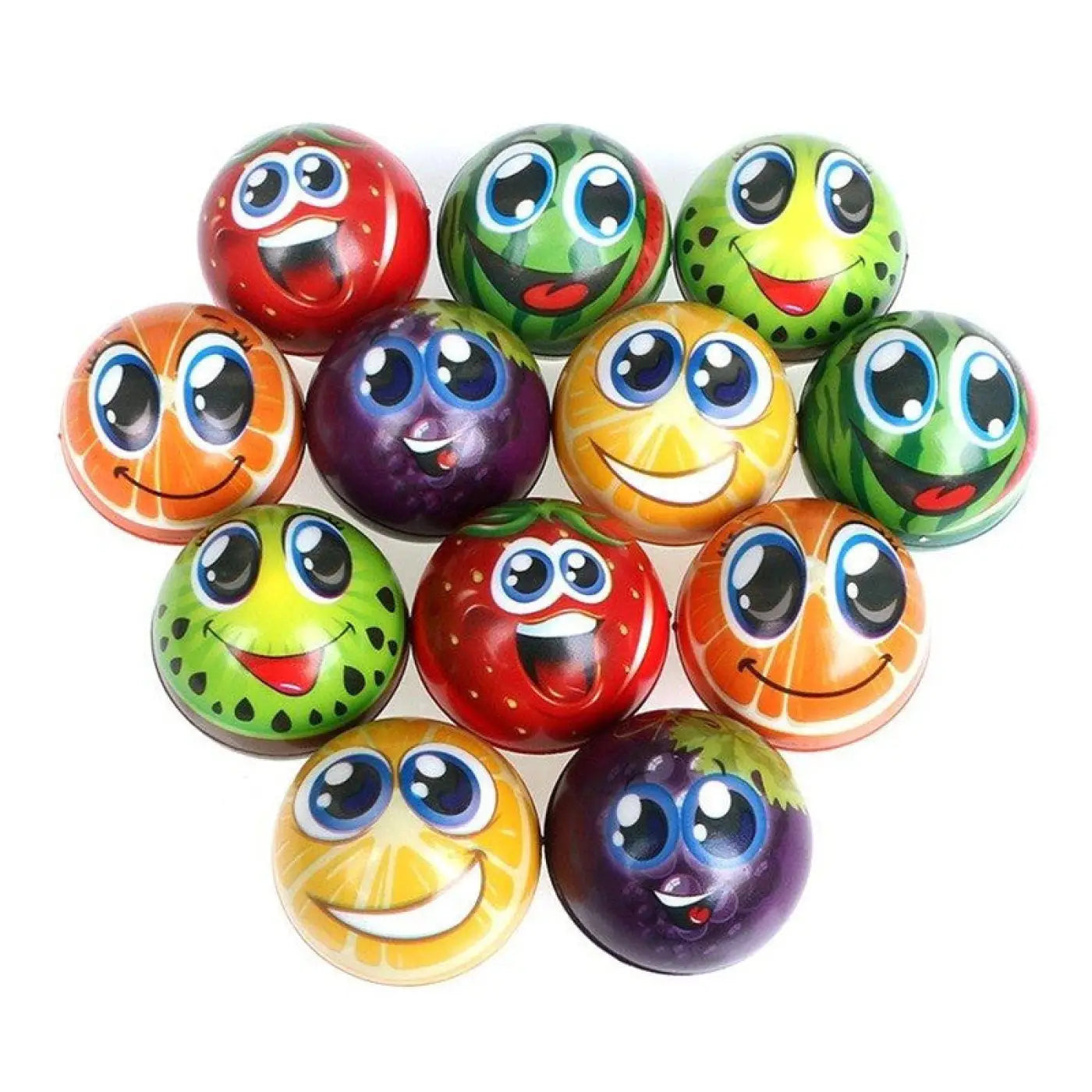 The Ball Depot bouncy ball: 12pc Spongy Bouncy Ball