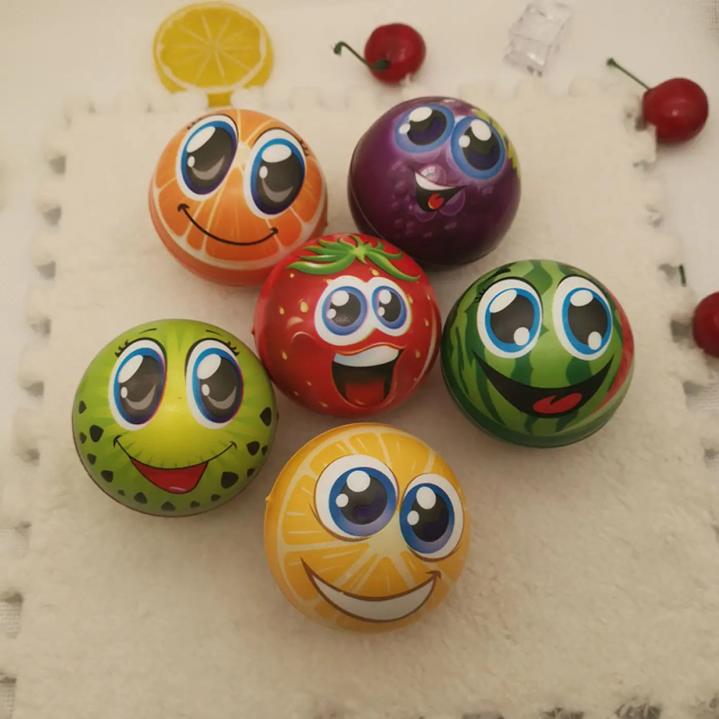 The Ball Depot bouncy ball: 12pc Spongy Bouncy Ball