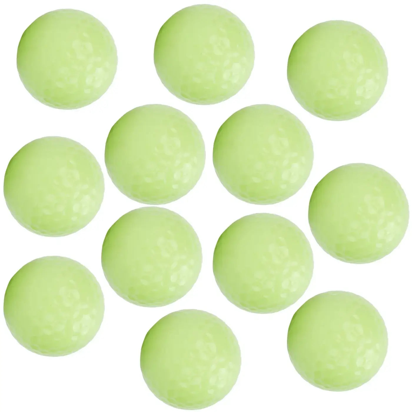 The Ball Depot glow golf ball: 12PCS Glow Floating Golf Balls