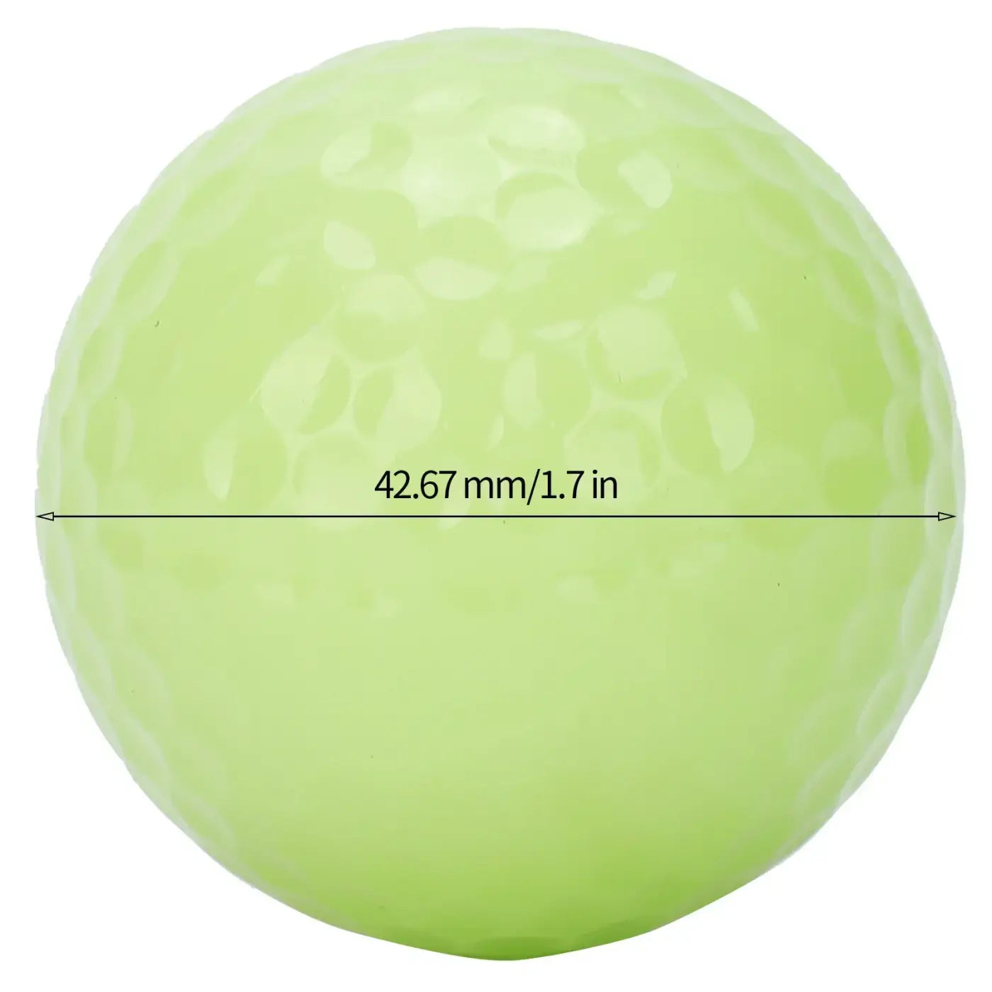 The Ball Depot glow golf ball: 12PCS Glow Floating Golf Balls