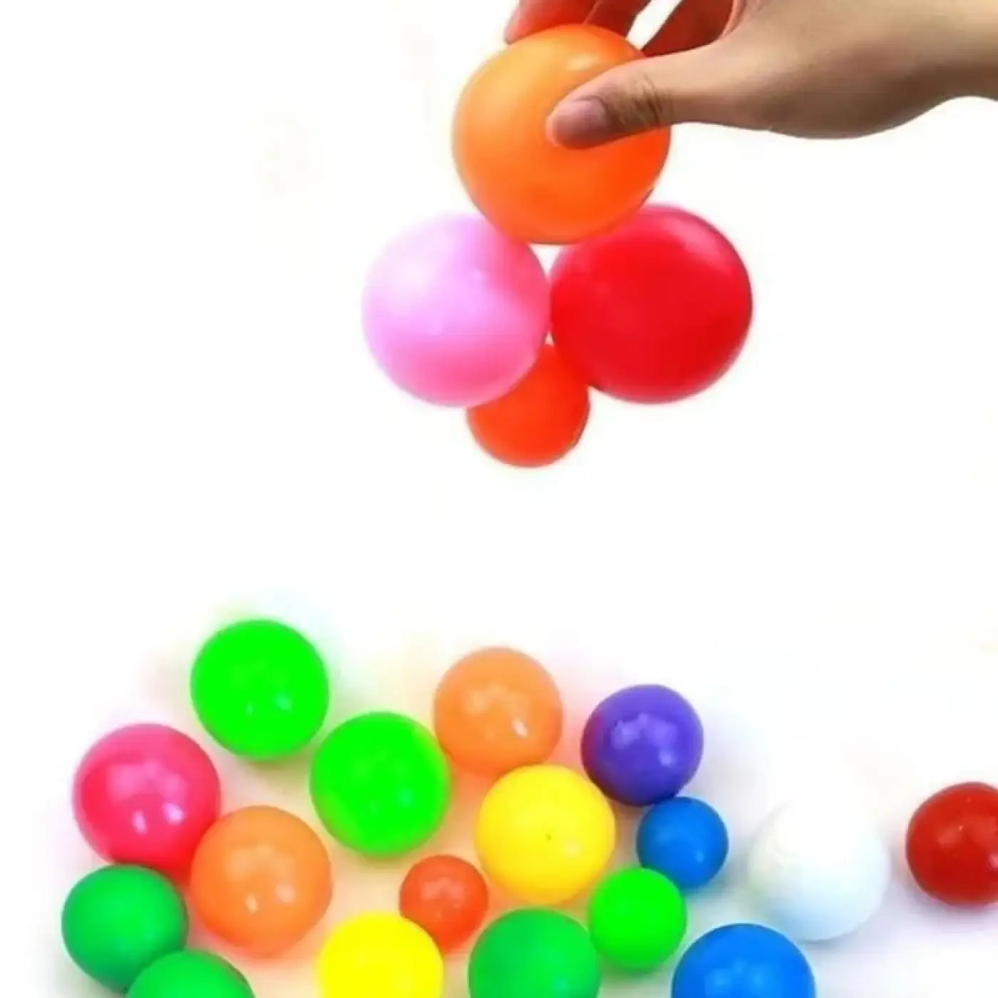 The Ball Depot glow bounce ball: 150pc Dream Balls Glow in The Dark