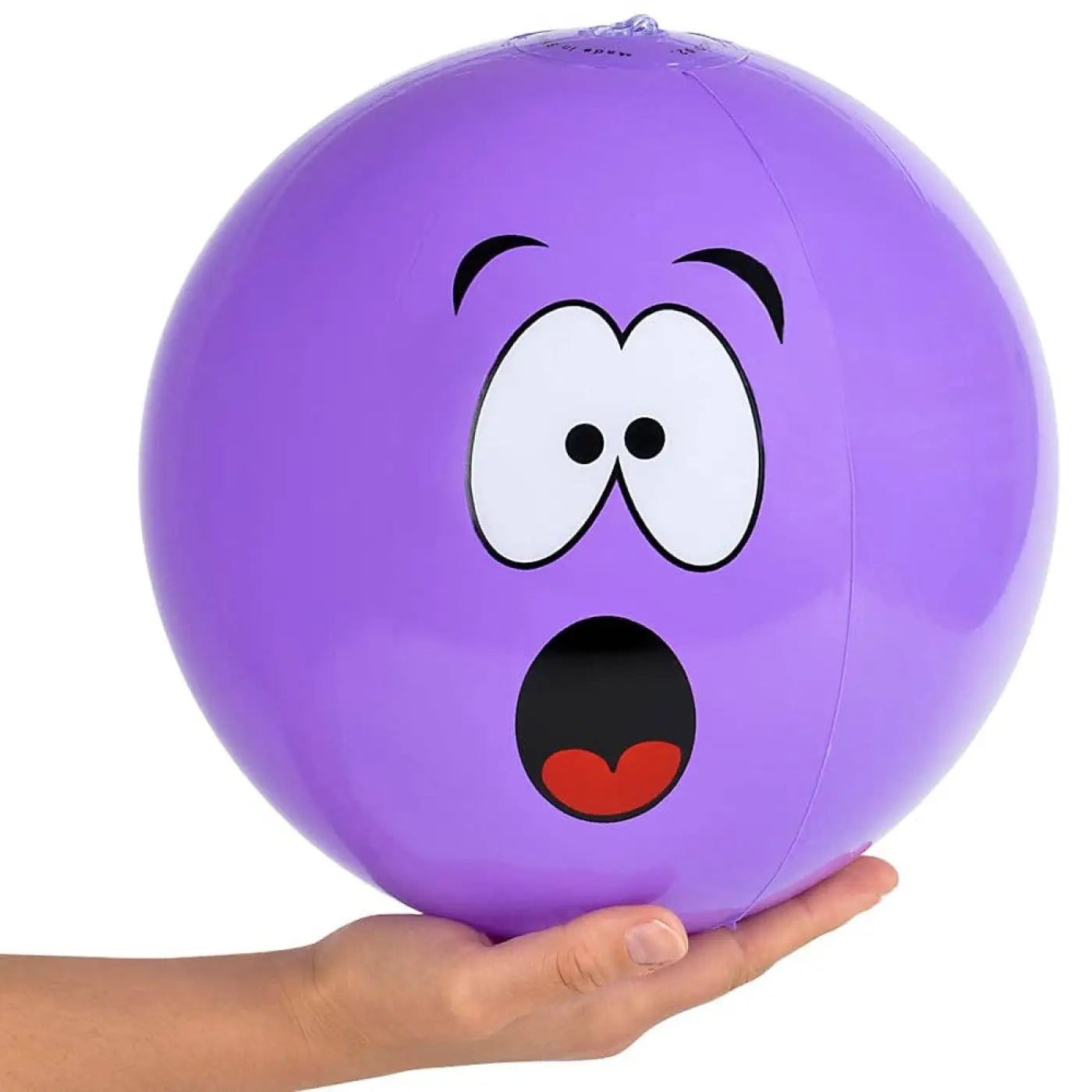 La Luna Bella - Toys kids inflatable ball: 16" FUNNY FACE INFLATABLE BALL