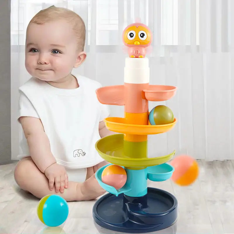 Baby Puzzle Fun Track Sliding Balls