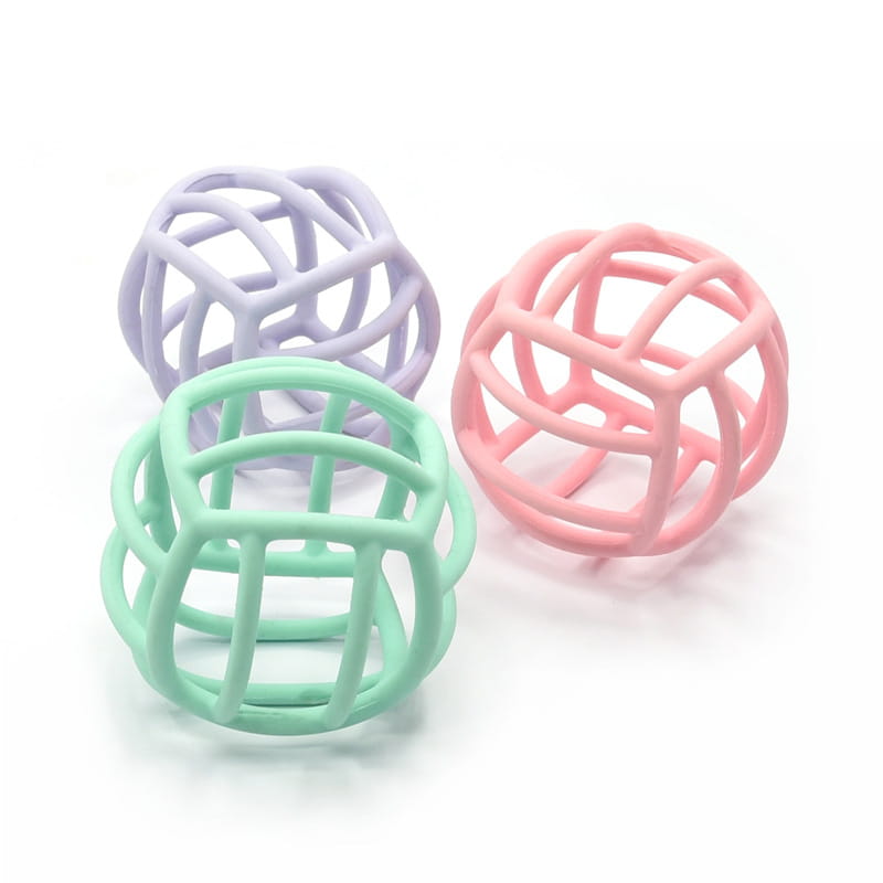 Baby Silicone Teether Labyrinth Ball