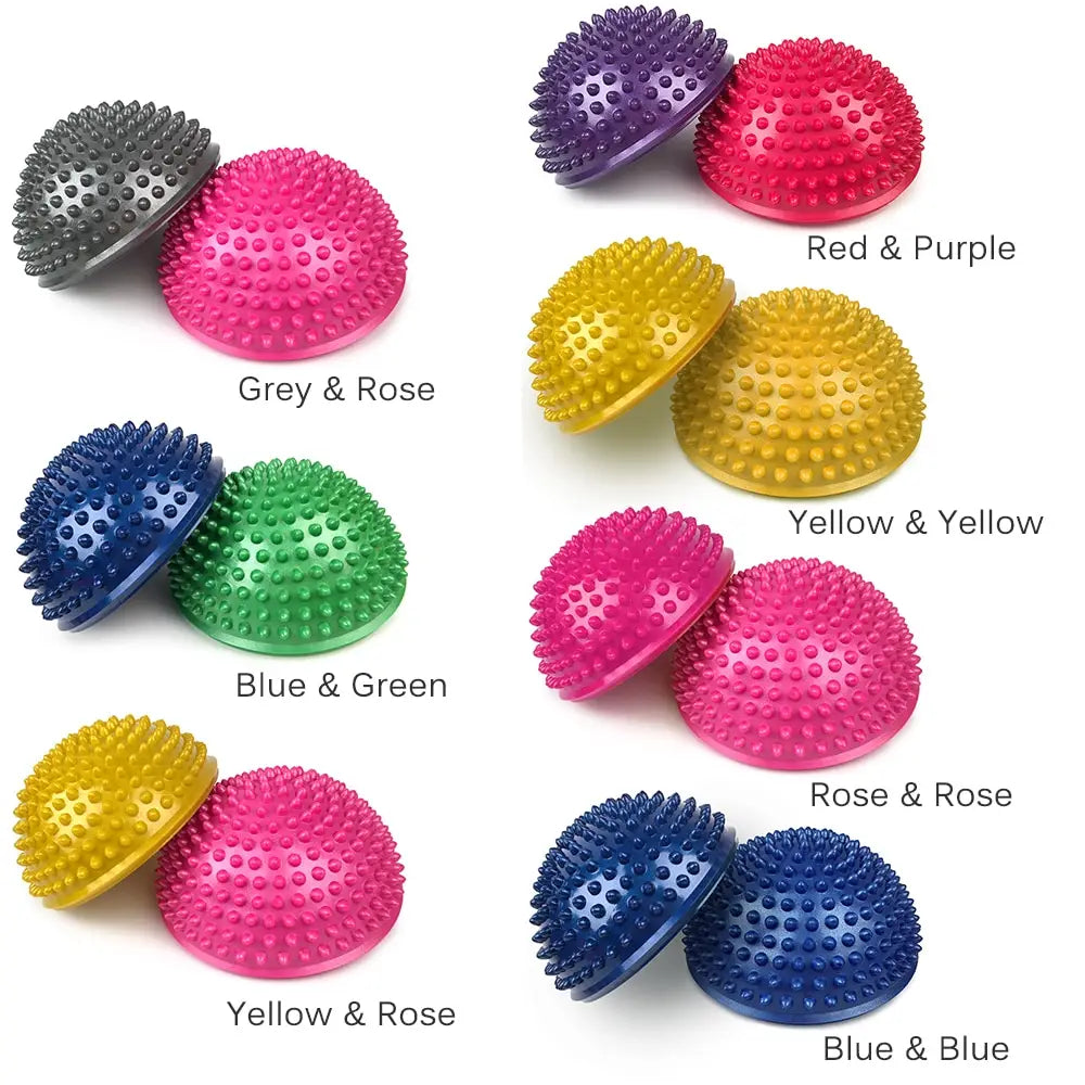 Semicircle massage yoga ball durian ball