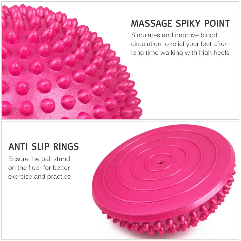 Semicircle massage yoga ball durian ball