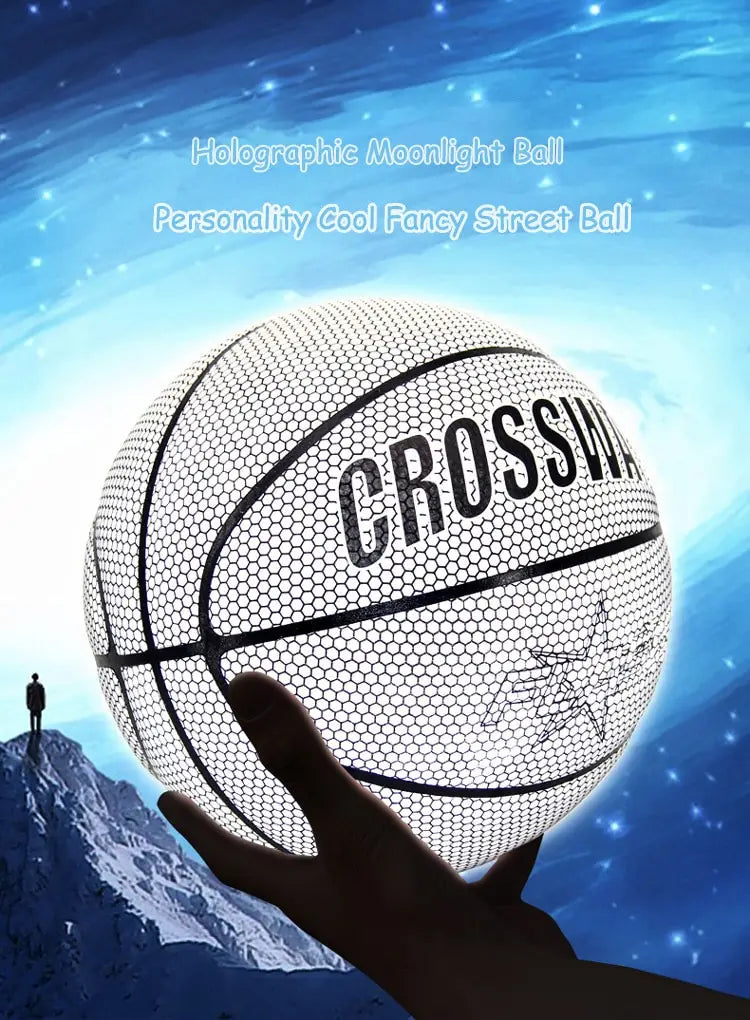 Luminous Reflective Basketball - angle 2