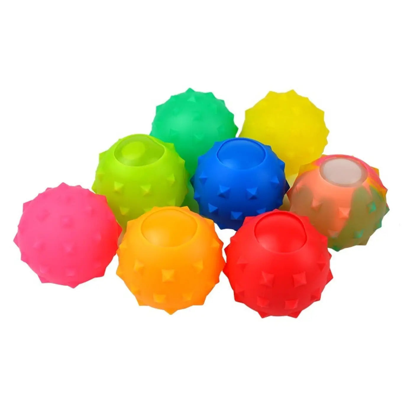 The Ball Depot water ball: 16pc Silicone Adhesive Single Hole Water Ball