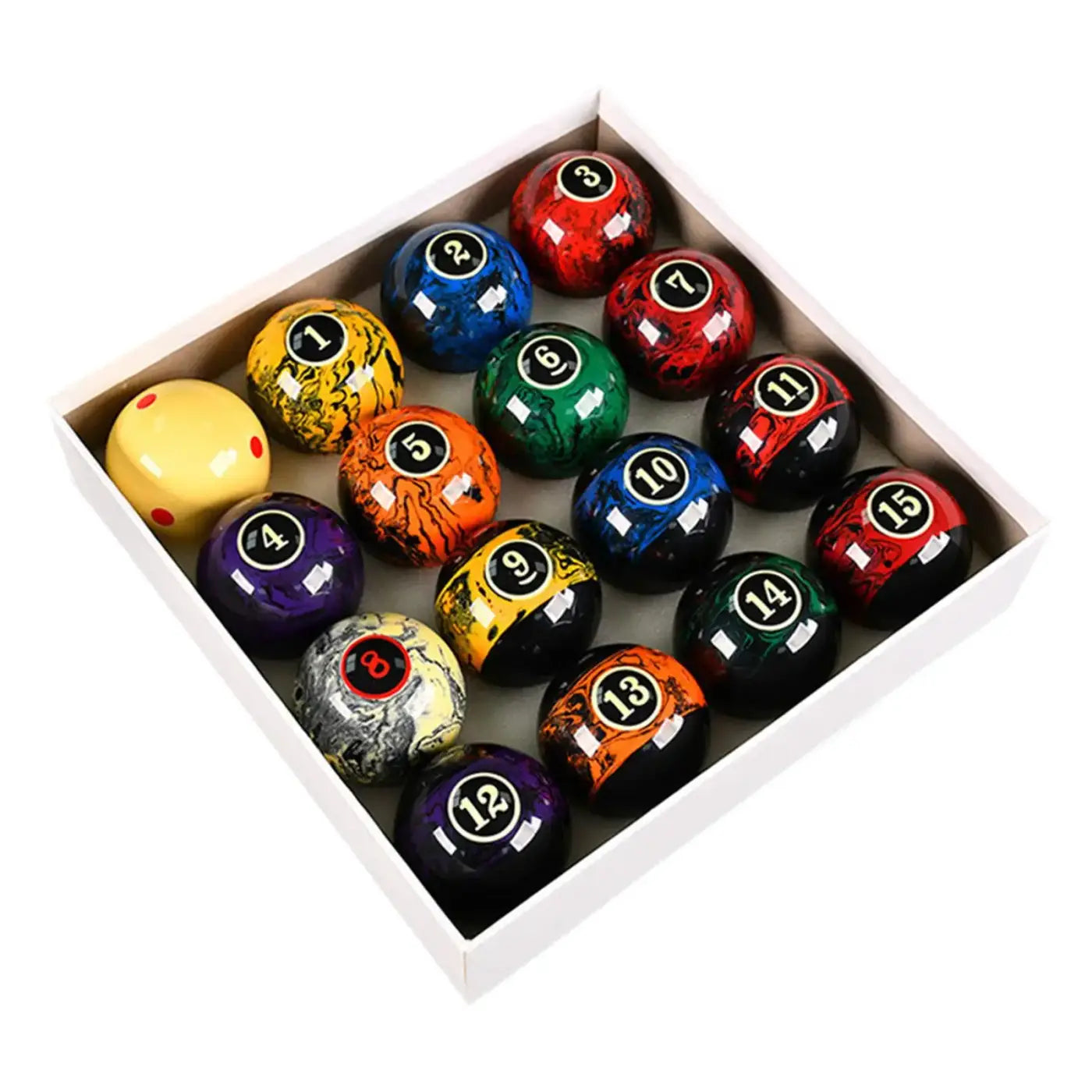 The Ball Depot : 16x Pool Table Balls Resin Balls Billiards
