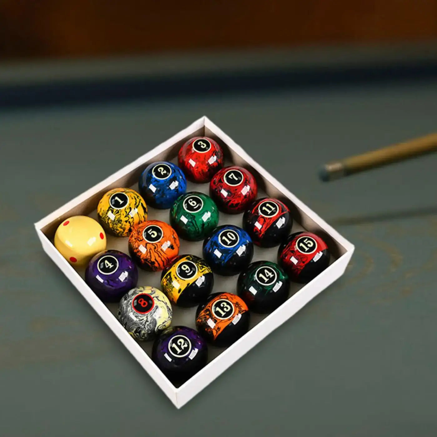 The Ball Depot : 16x Pool Table Balls Resin Balls Billiards