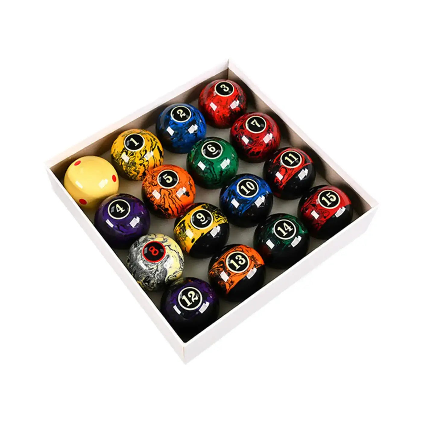 The Ball Depot : 16x Pool Table Balls Resin Balls Billiards
