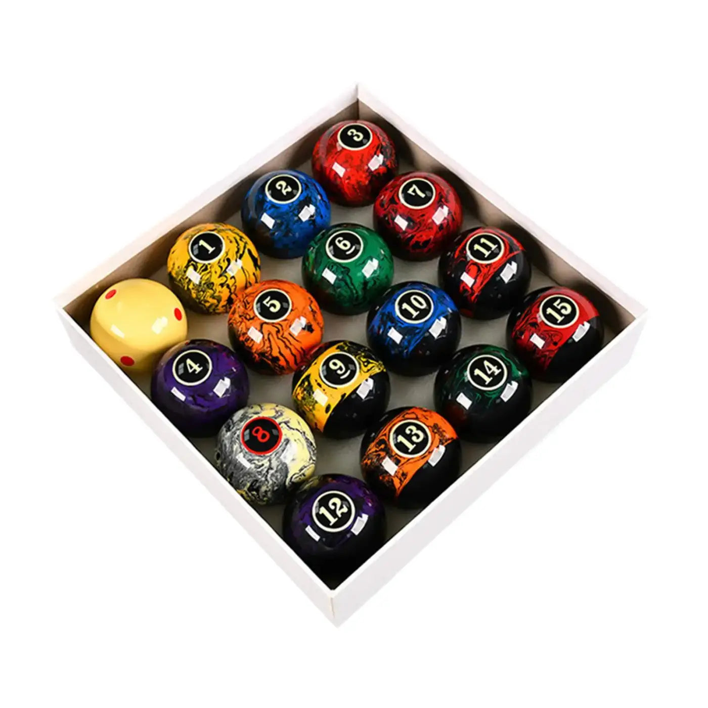 The Ball Depot : 16x Pool Table Balls Resin Balls Billiards