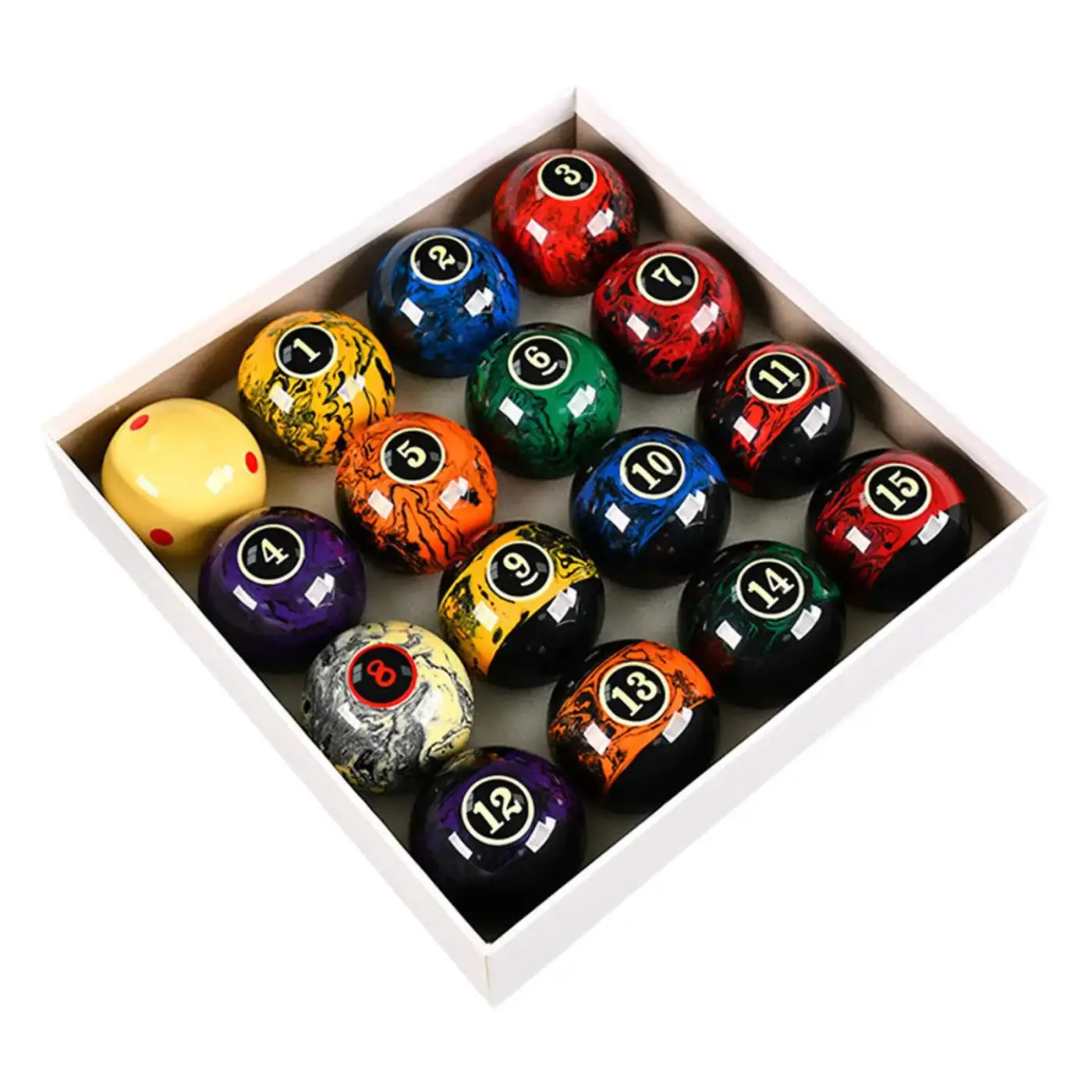 The Ball Depot : 16x Pool Table Balls Resin Balls Billiards
