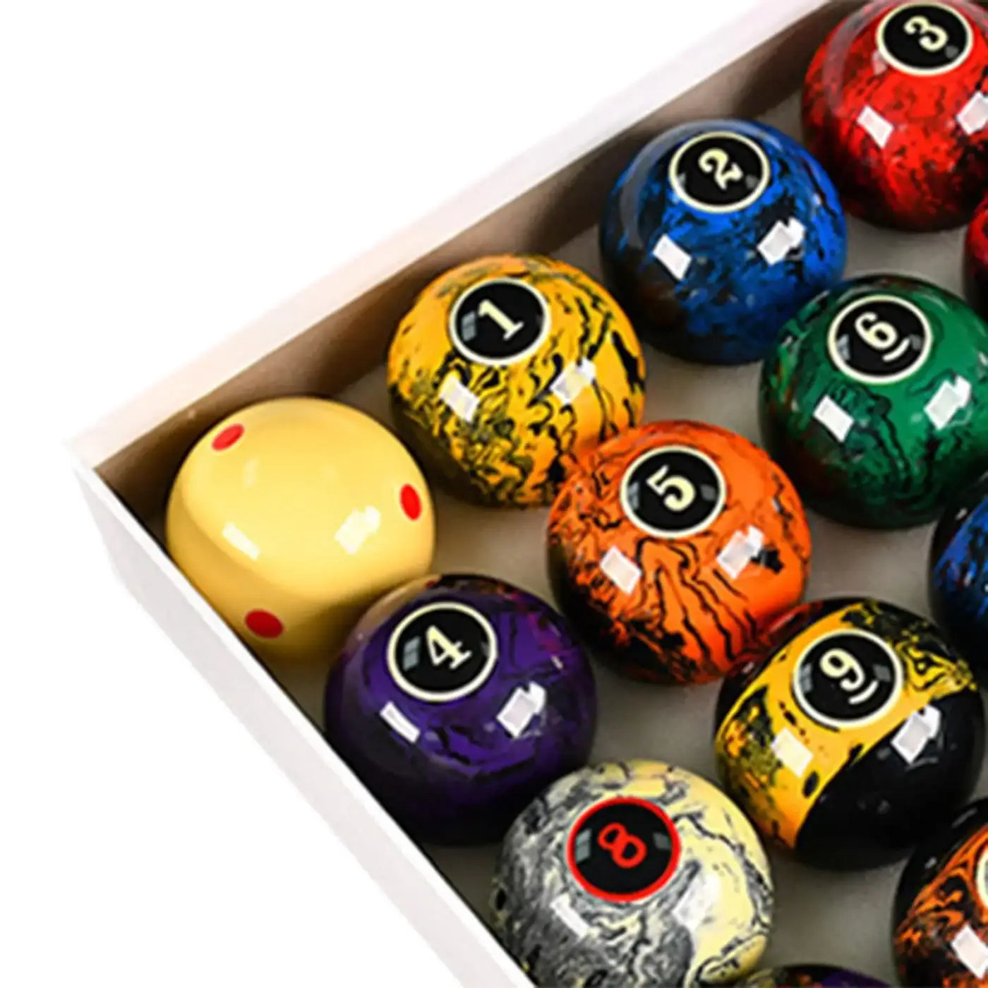 The Ball Depot : 16x Pool Table Balls Resin Balls Billiards