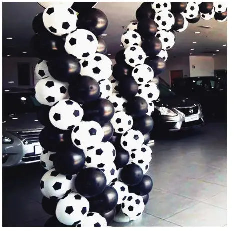 Children’s Modeling Aluminum Film Basketball Theme Football