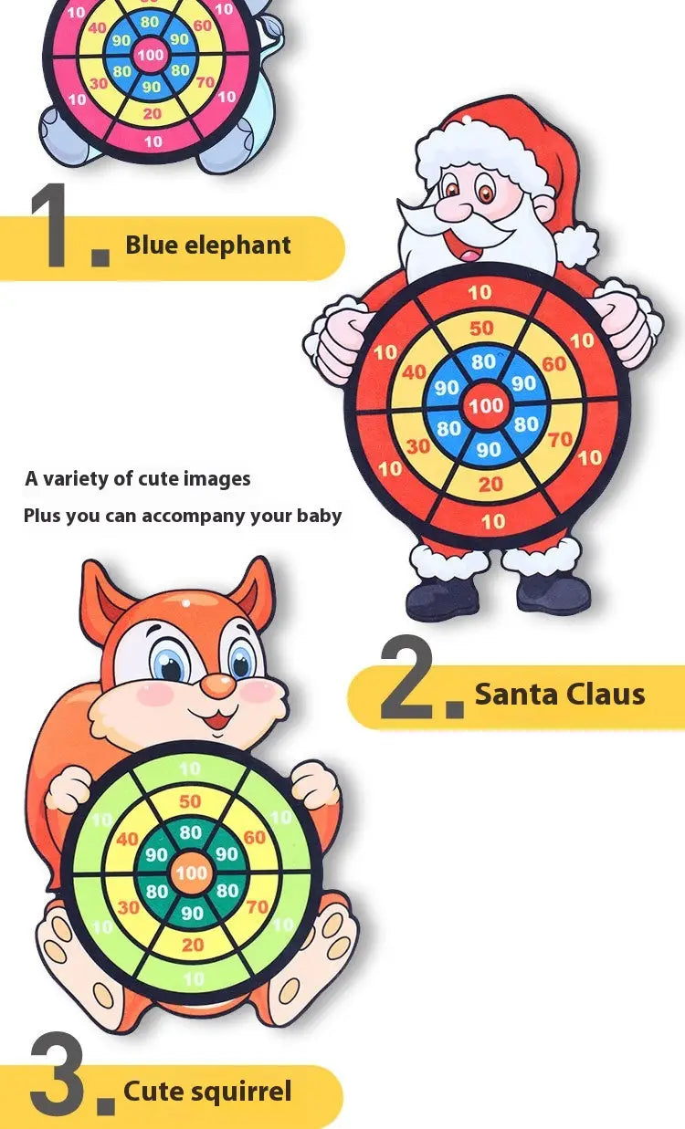 Children’s Throwing Sticky Ball Target Dart Set