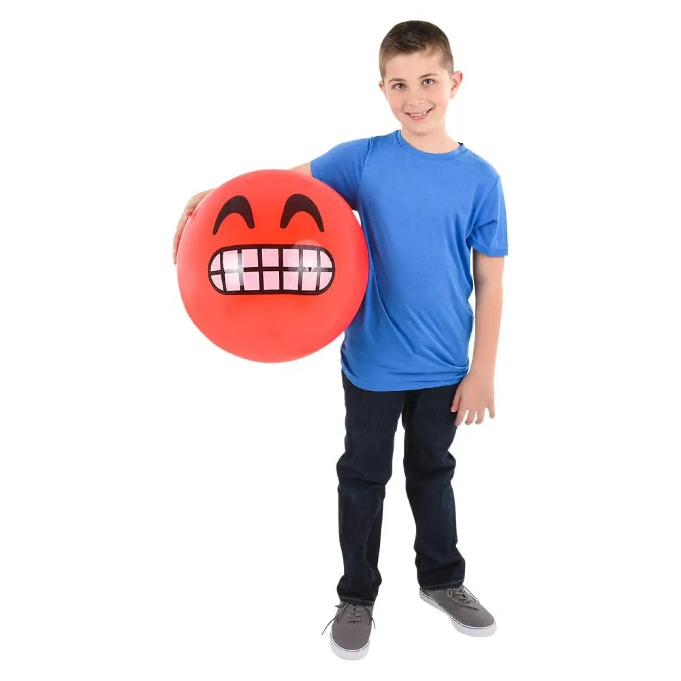 La Luna Bella - Toys kids balls: 18" EMOTICON VINYL BALL