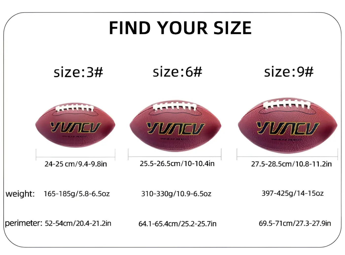 The Ball Depot football: 1pc Standard American Football