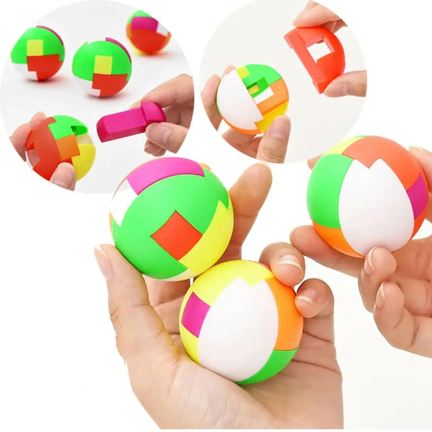 The Ball Depot puzzle ball: 1pcs Mini Puzzle Assembling Ball