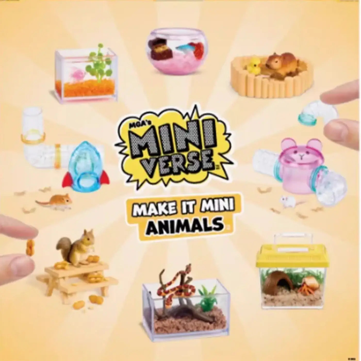 The Ball Depot surprise ball: 2-12pc Miniverse Animal Series Blind Ball